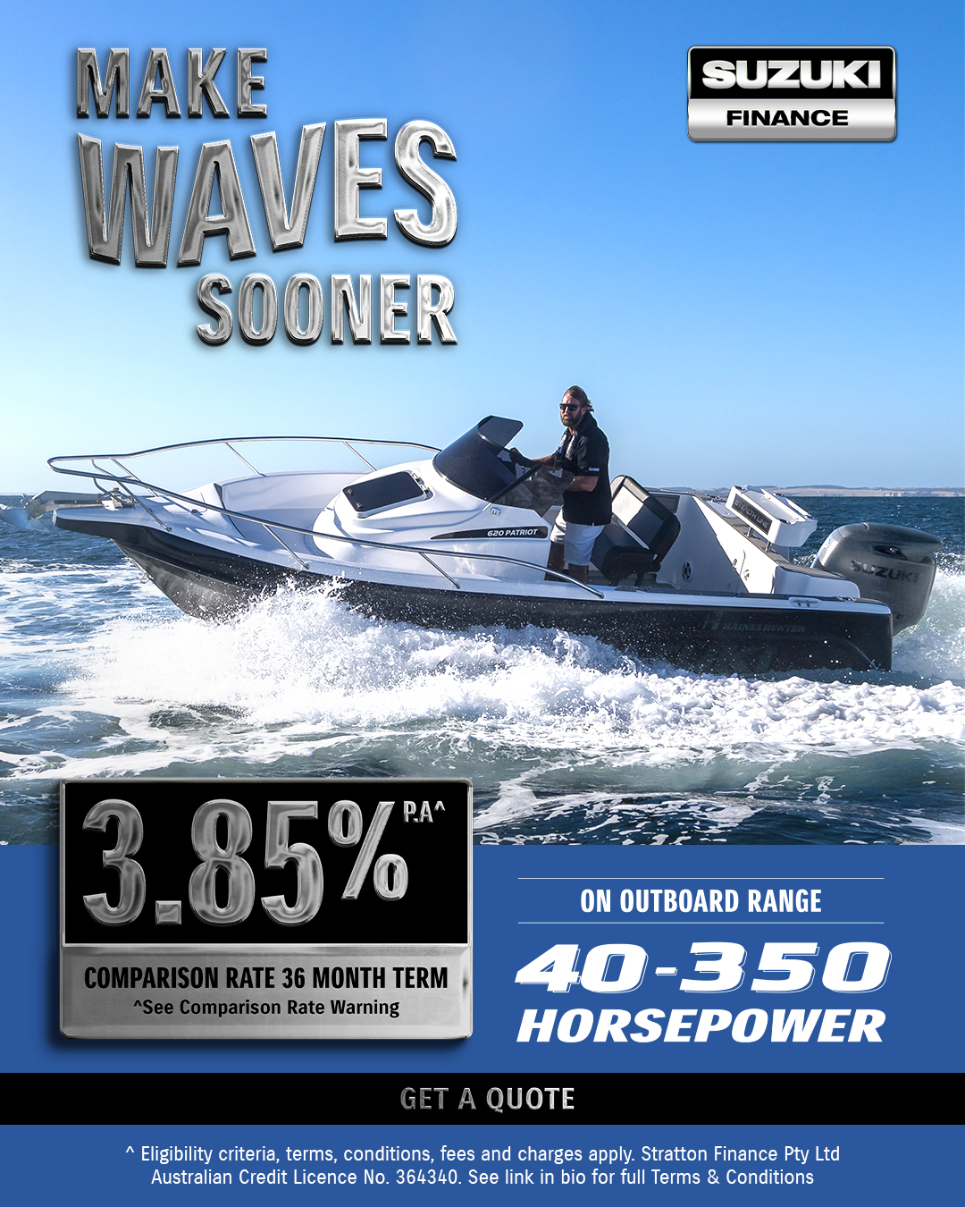 Make Waves Sooner with Suzuki Marine’s Limited-Time Finance Offer!