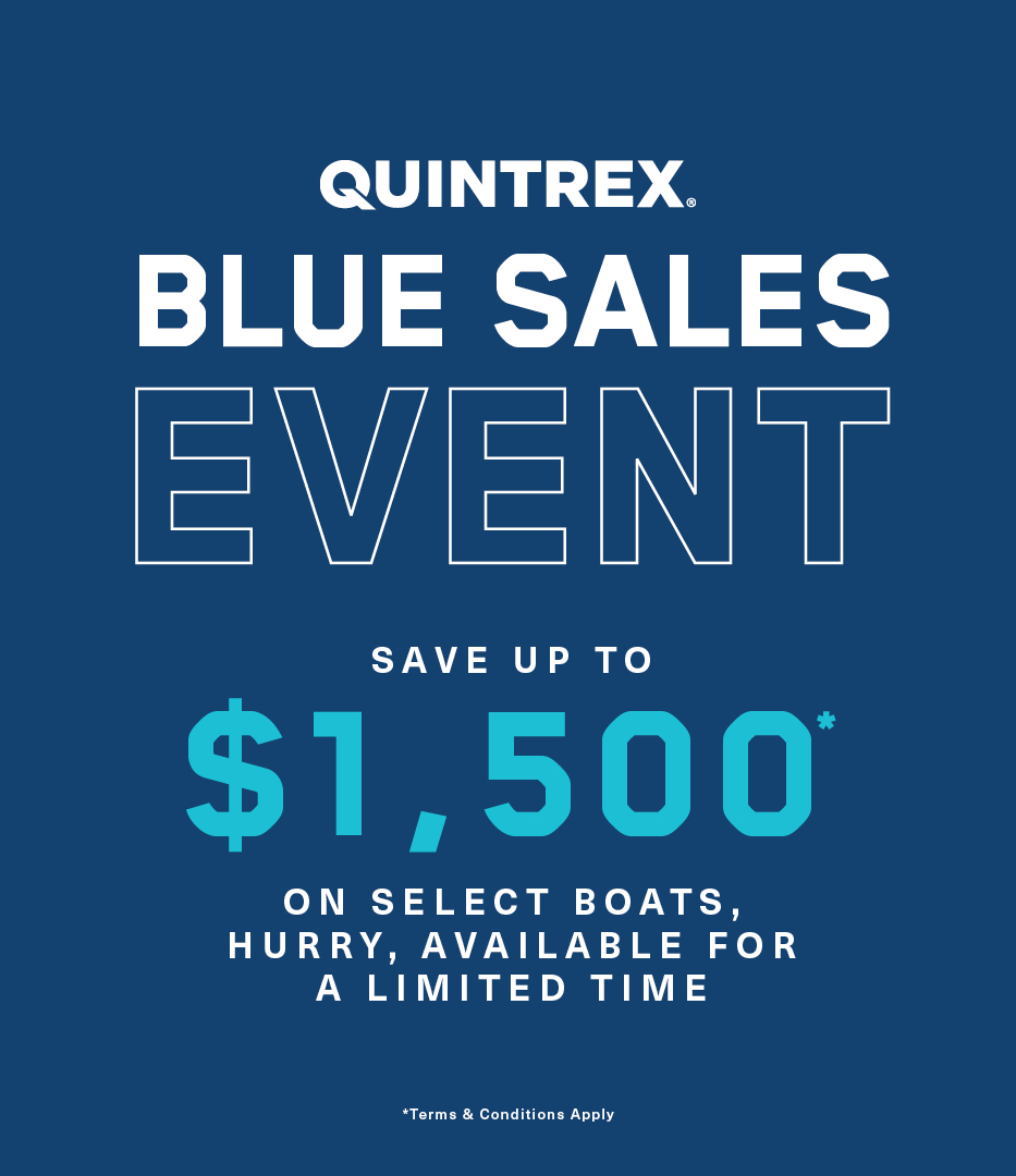 Quintrex Blue Sales Event: Save Up to $1500 for a Limited Time!